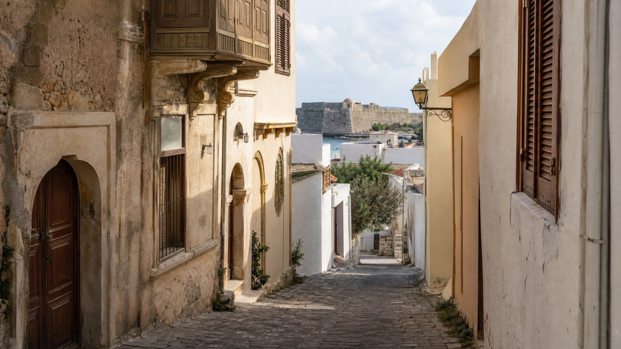 Rethymno old-town setting used as a balanced Crete base