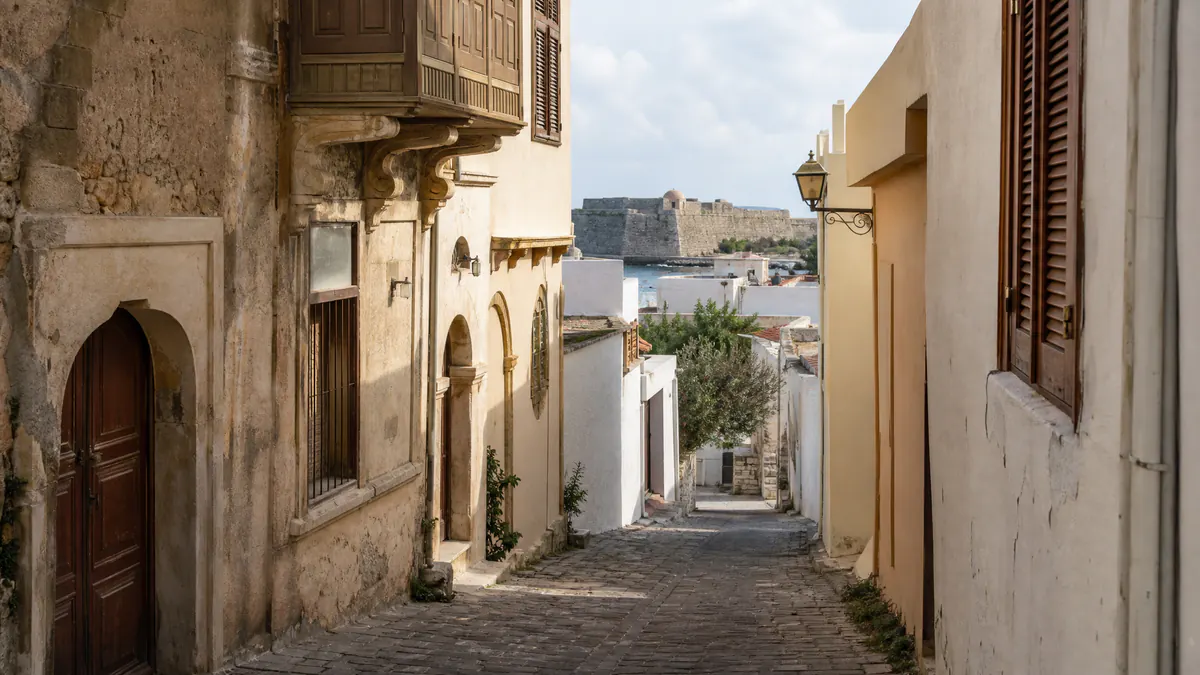 Rethymno old-town setting used as a balanced Crete base